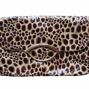 HOBO International giraffe print clutch